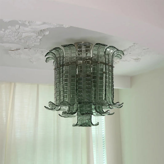 Calista Murano Glass Ceiling Lamp: Hanging Art of Light