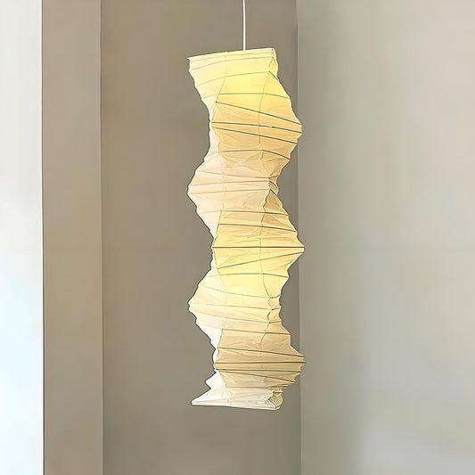 Akari 33N Chandelier: Poetic Light and Shadow Suspended in the Air