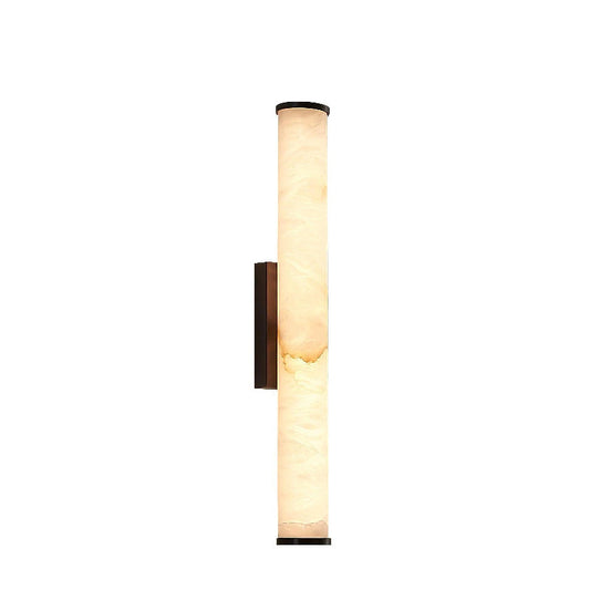 Callisto Wall Light with a slim vertical illuminated tube