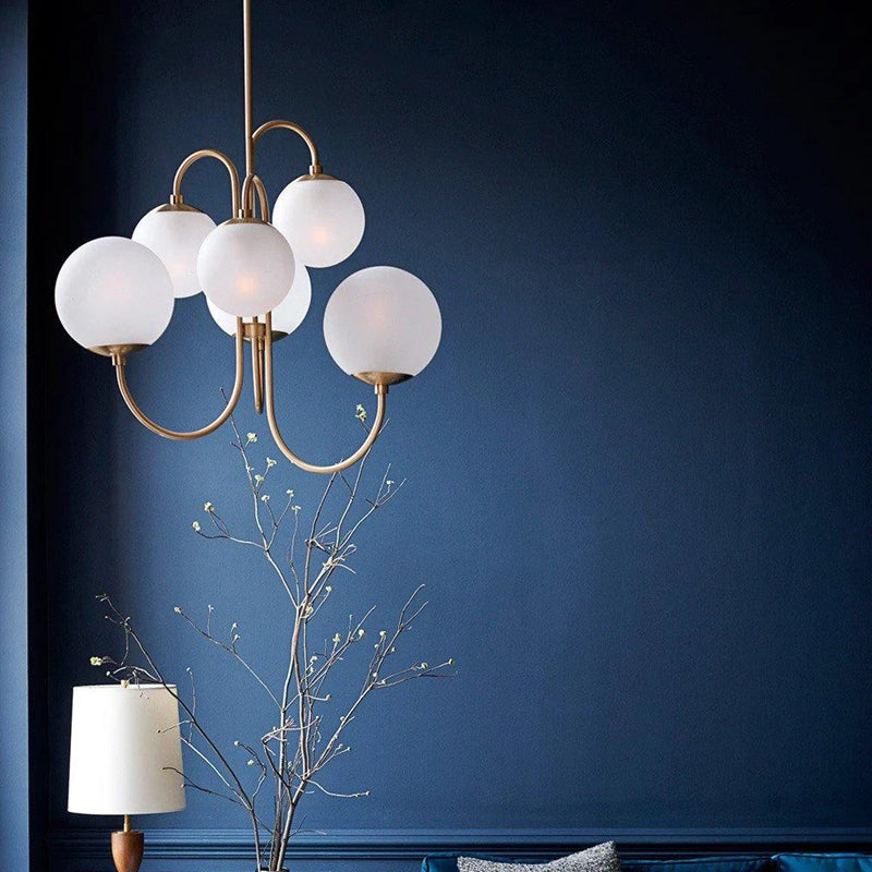 Gooseneck Chandelier