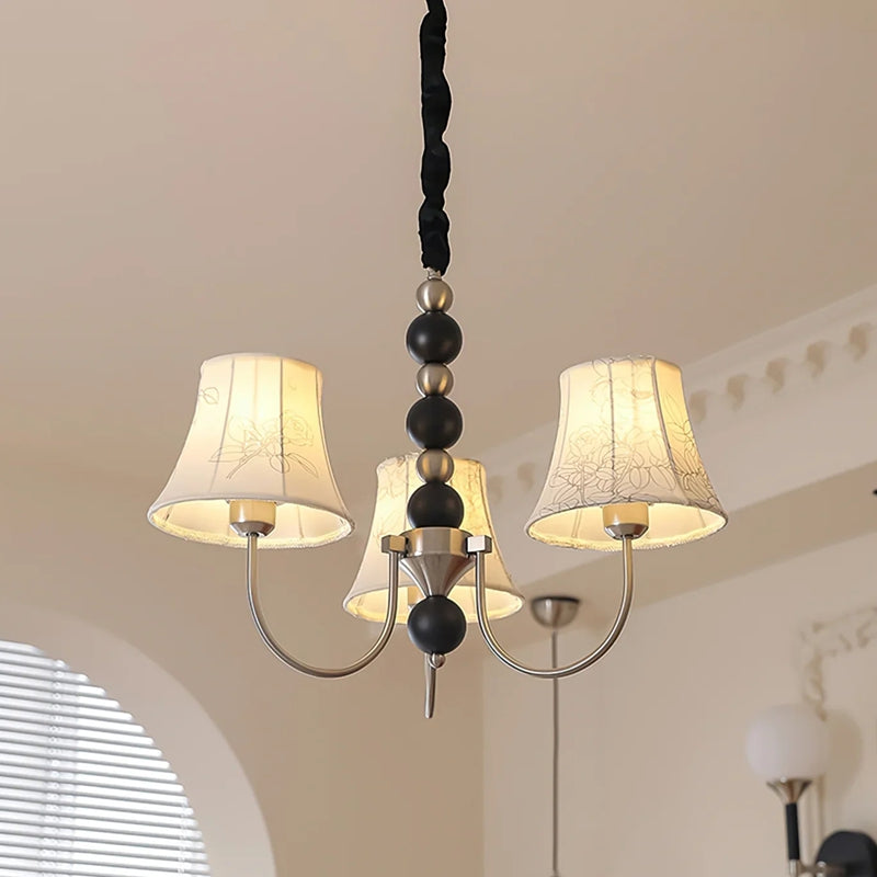 Orchid Fabric Chandelier