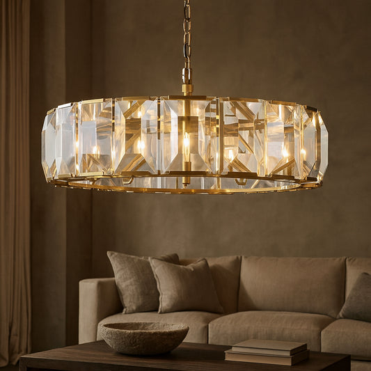 Harlow Crystal Round Chandelier