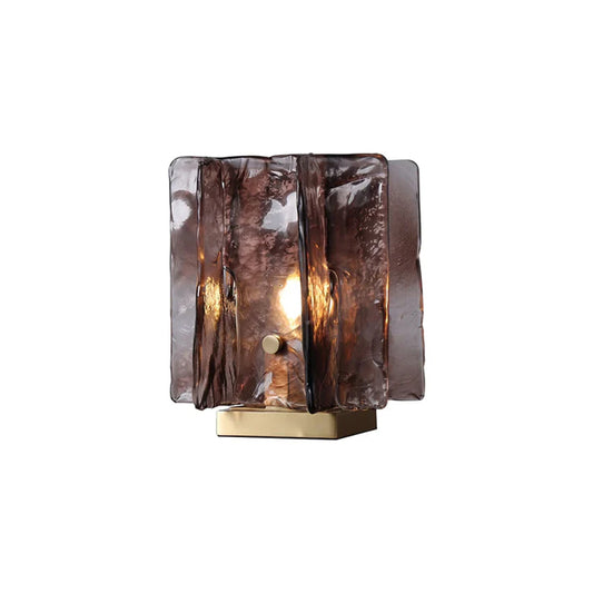 Amber Architectural Desk Lamp