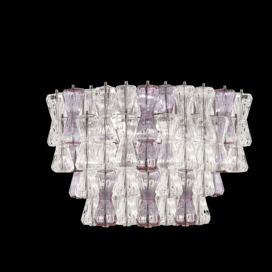 Murano blown glass chandelier