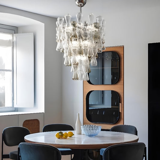 Clepsydra Barovier & Toso Chandelier