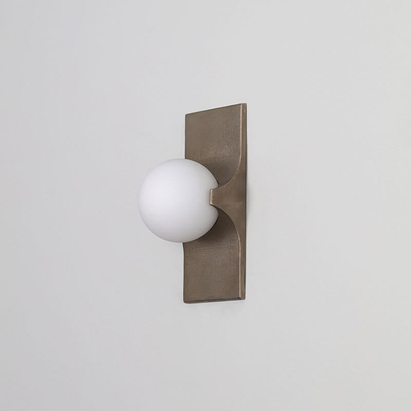 Brass Alabaster Wall Light