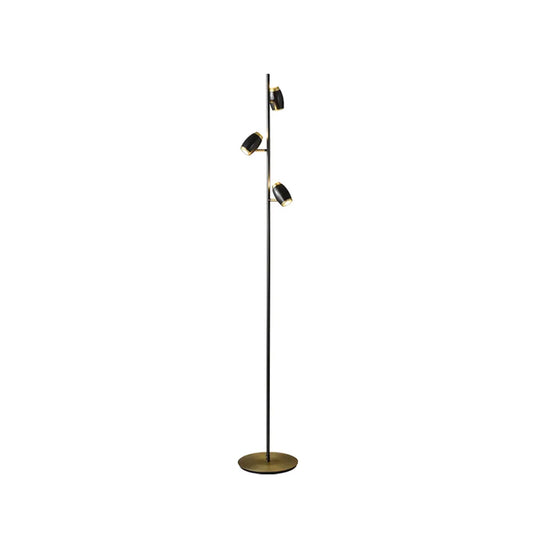 Black LED Floor Lamp