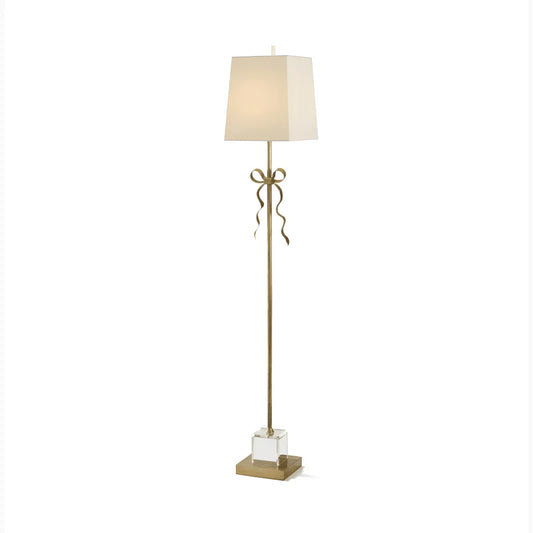 Copper floor lamp