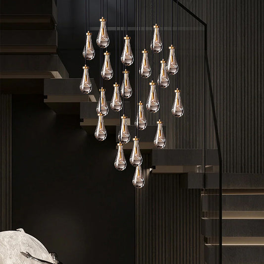 Raindrop Round Chandelier