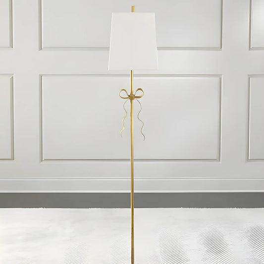 Copper floor lamp