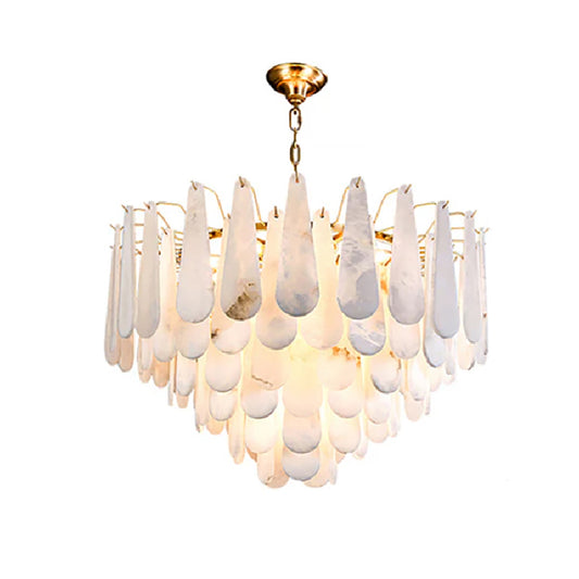 Culoud Alabaster Hallway Chandelier