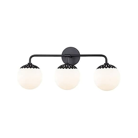 Dewdrop-shaped vanity lamp