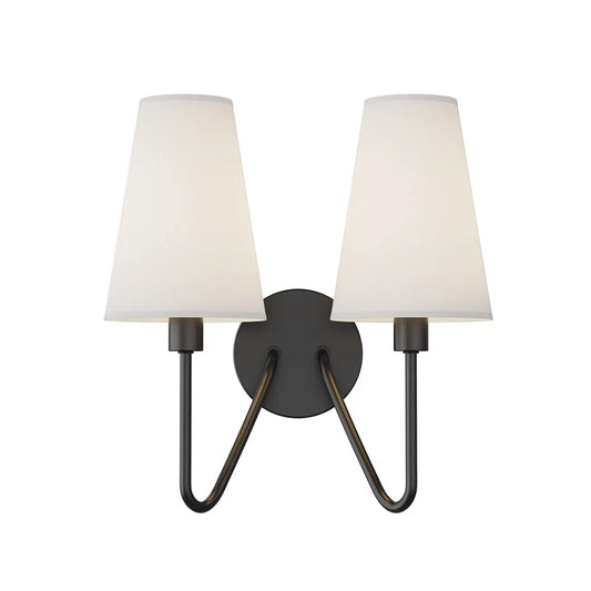 Classic Dual-Head 2-Lamp Wall Lamp