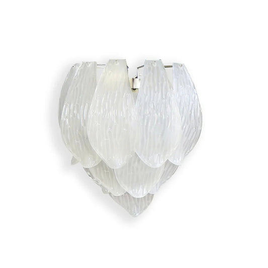 Frosted Petal Wall Lamp