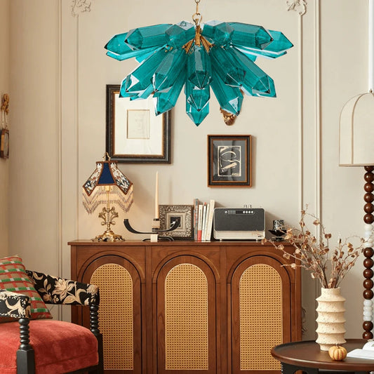 Emerald Crystal Chandelier