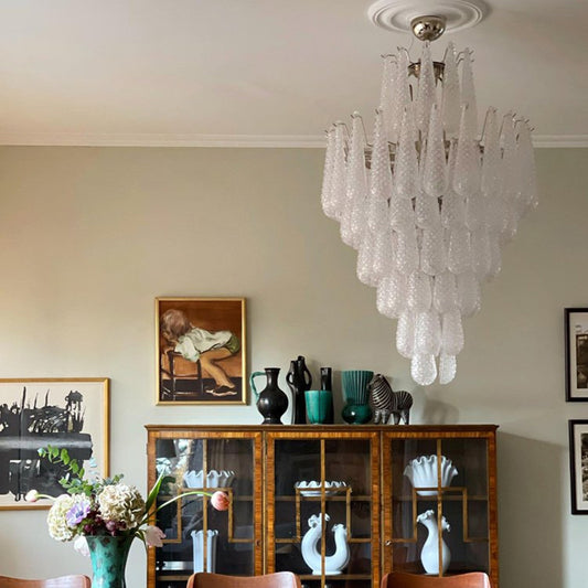 Murano Large Crown Chandelier