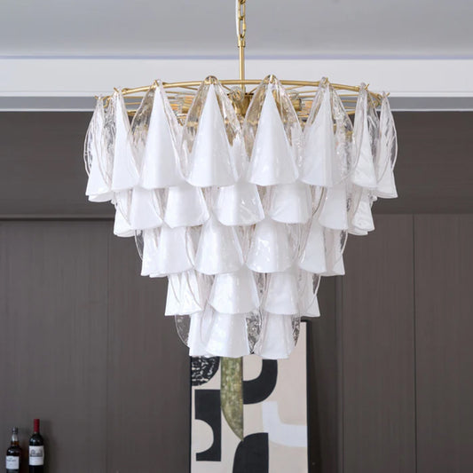 Lunara Murano glass chandelier