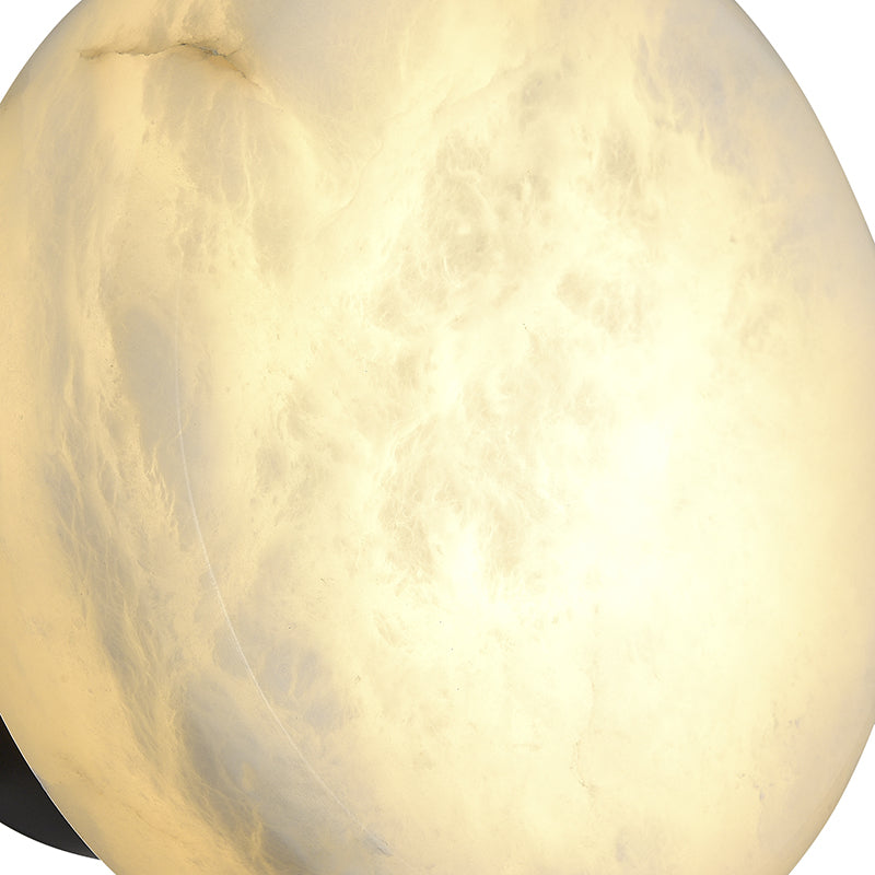 Domino A Cylindrical Alabaster Wall Light