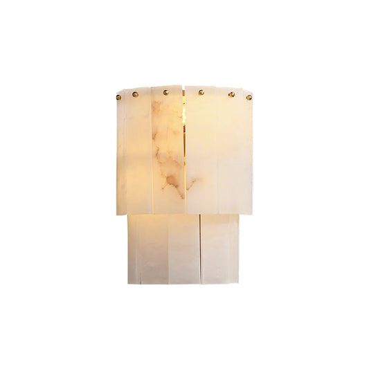 Marble double wall lamp