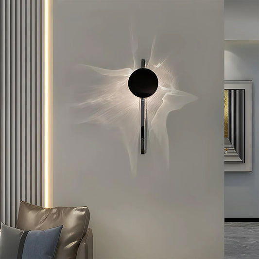 Ripple rotating wall light