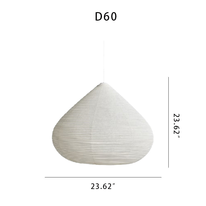 K5 Water Drop Shape Paper Lamp