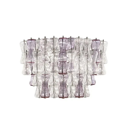 Murano blown glass chandelier