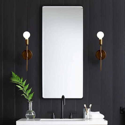 Griffin Polished Brass Wall Lamp