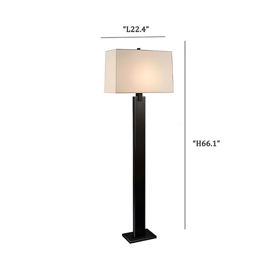 Square Column Floor Lamp