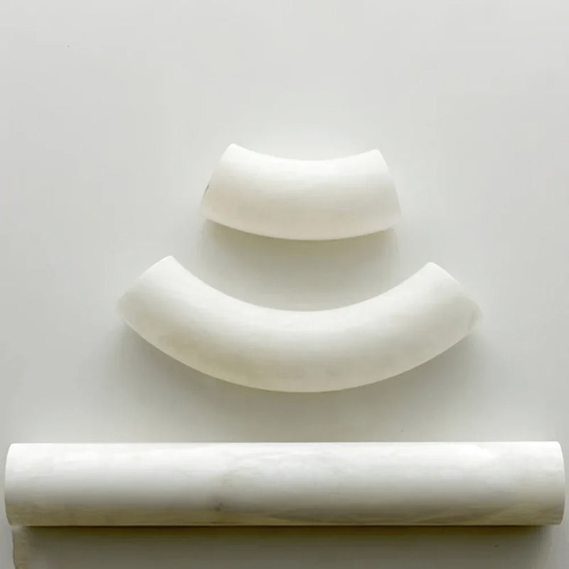 Round Alabaster Chandelier