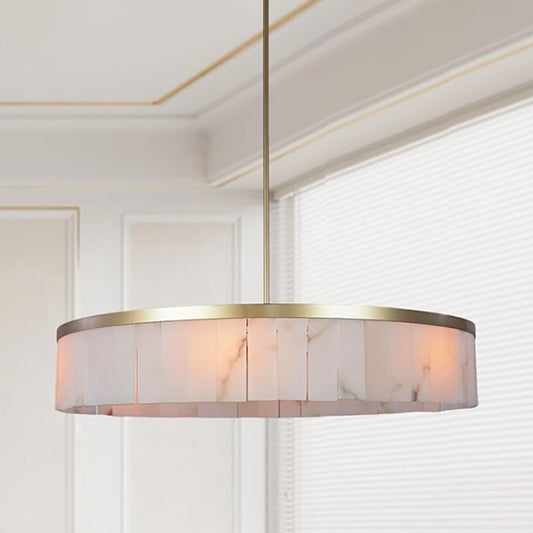 Wyndham Alabaster Chandelier