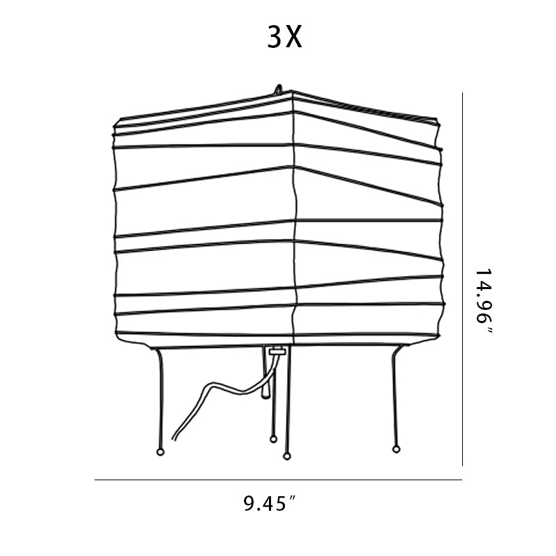 Akari 1X|3X Table Lamp