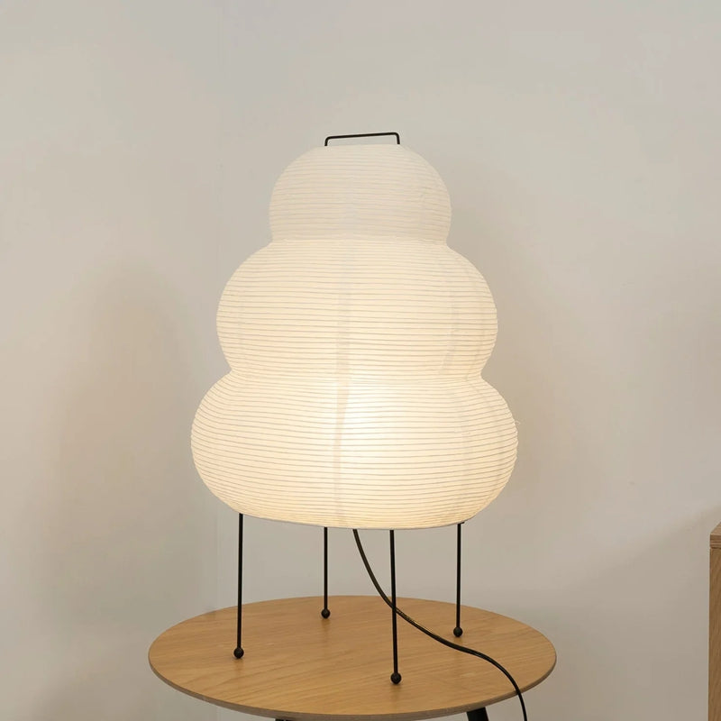 Japanese paper table lamp