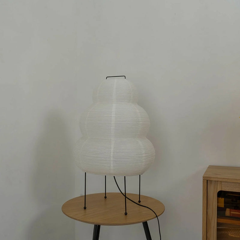 Japanese paper table lamp