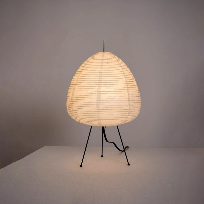 Japanese paper table lamp