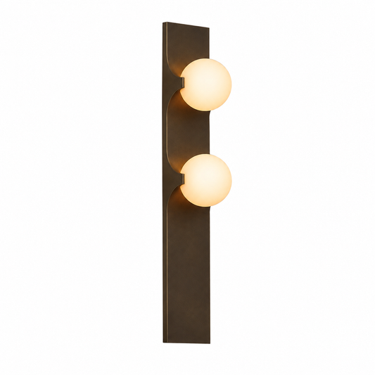 Brass Alabaster Wall Light