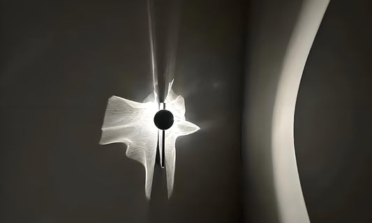 Ripple rotating wall lamp: a space magician with flowing light and rhythm