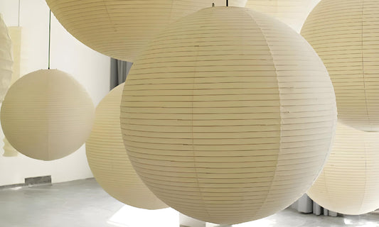 Akari A series pendant lamps - weaving poems of light and shadow with the warmth of handcraft