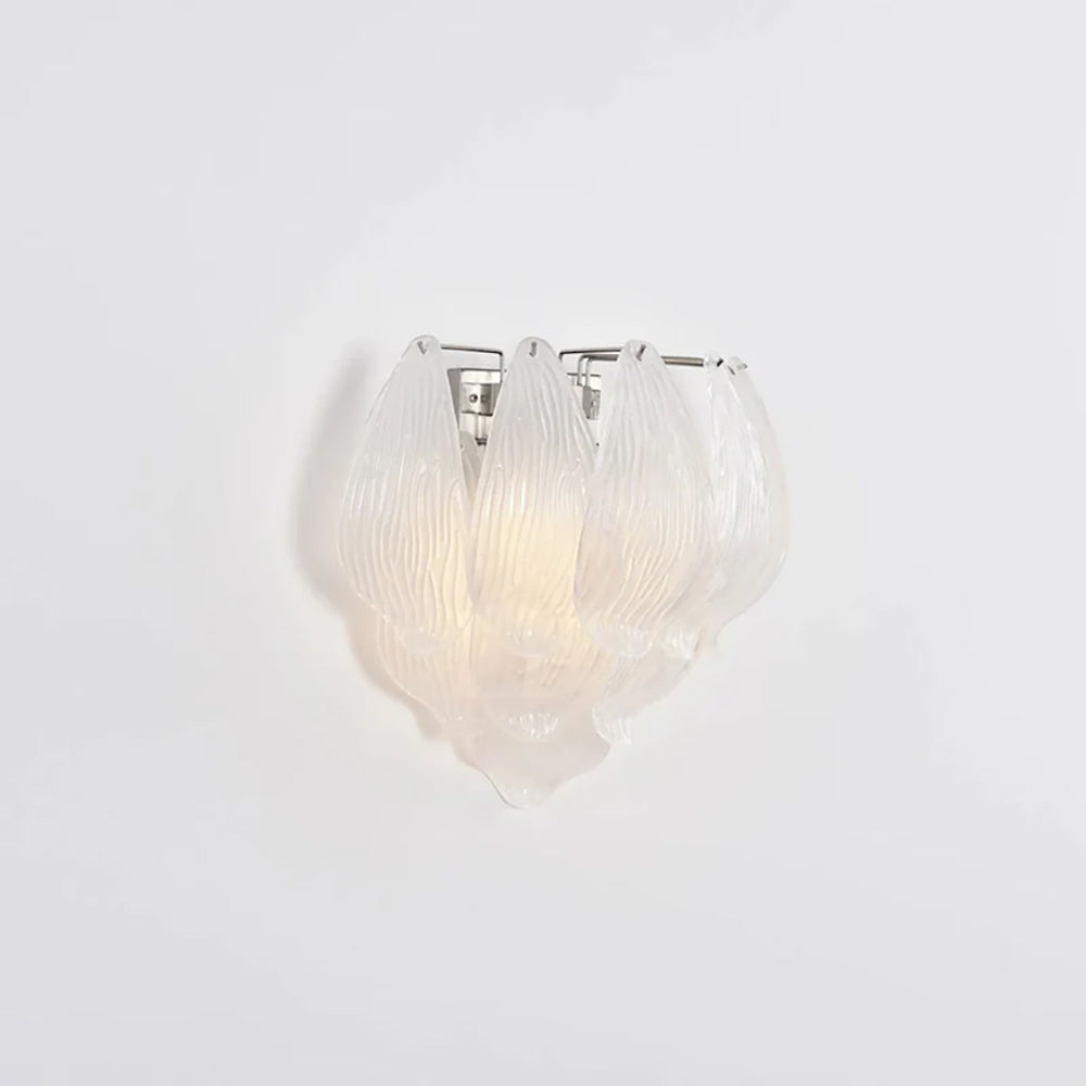 Frosted Petal Wall Lamp: Infuse your home with natural light and shadow art