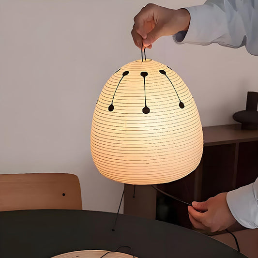 Container of Light: Akari 1A|1AD Table Lamp, a Gentle Art that Lets Space Breathe