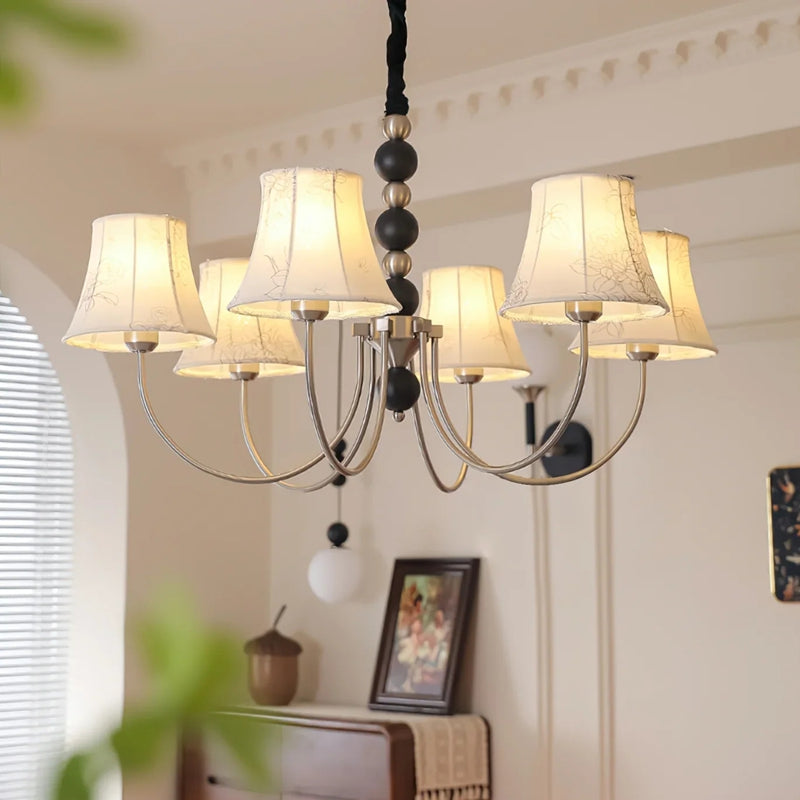Orchid Fabric Chandelier