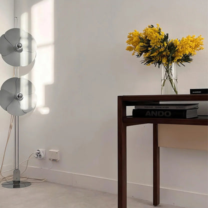 Flower Silver Floor Lamp