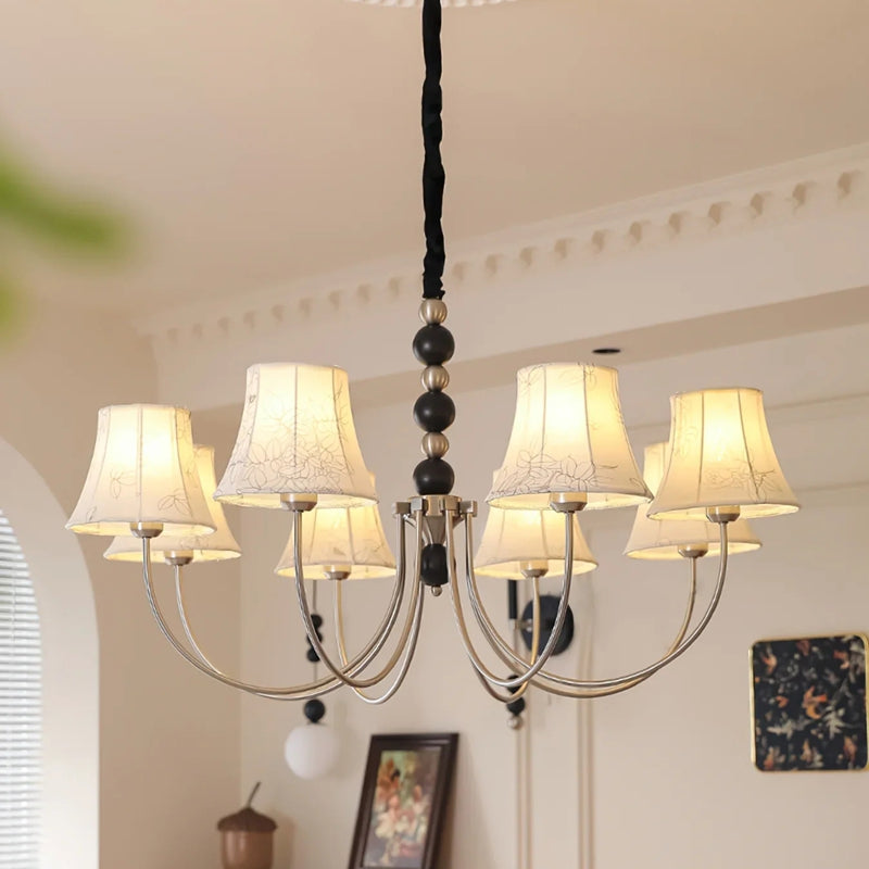 Orchid Fabric Chandelier