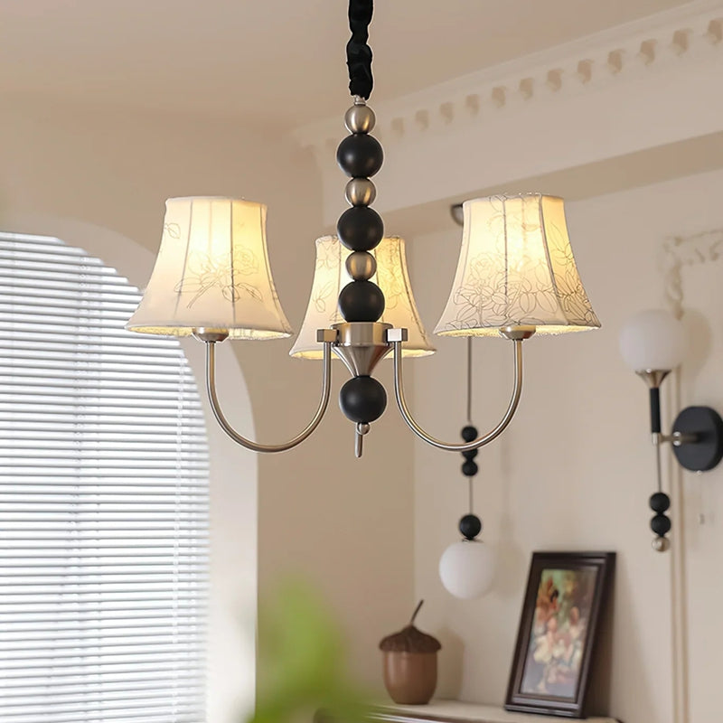 Orchid Fabric Chandelier