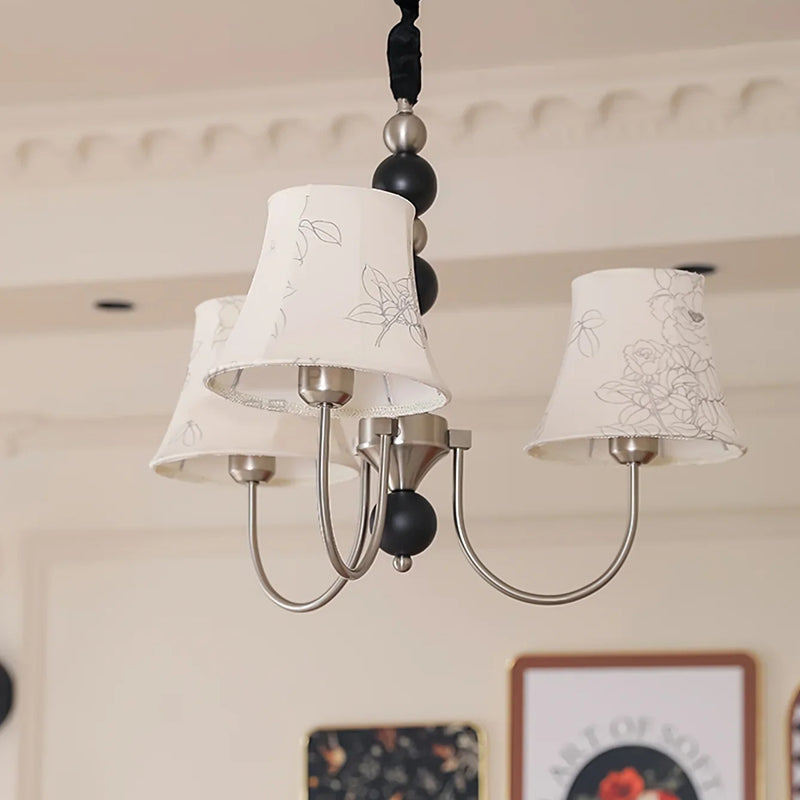 Orchid Fabric Chandelier