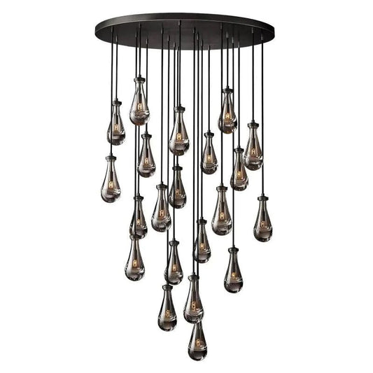 Raindrop Round Chandelier