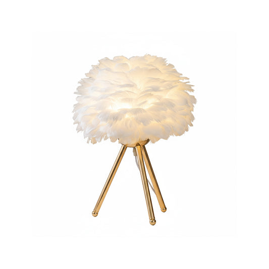 Feather Table Lamp
