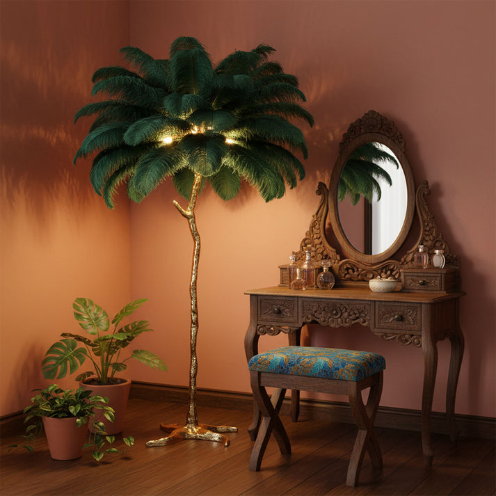 Ostrich Feather — Dressing Room