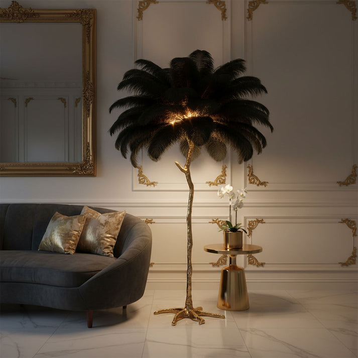 Ostrich Feather — Living Room