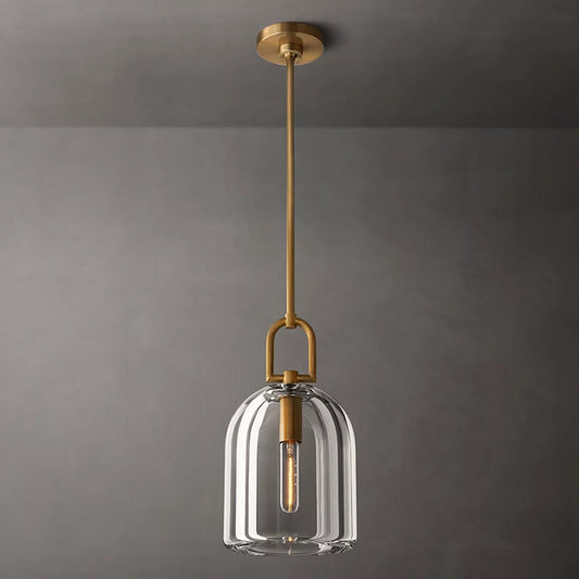 Modern glass chandelier