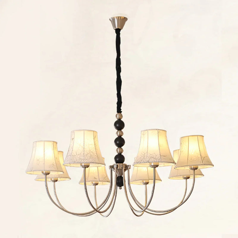 Orchid Fabric Chandelier